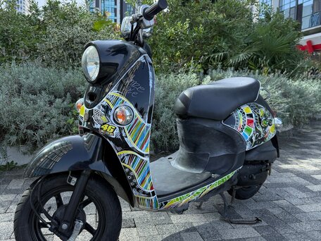 2009 Yamaha Vino 50, чёрный, 150000 рублей, вид 4