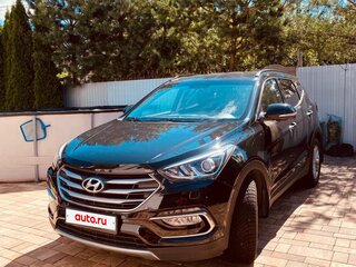 2015 Hyundai Santa Fe III, чёрный, 1850000 рублей, вид 1
