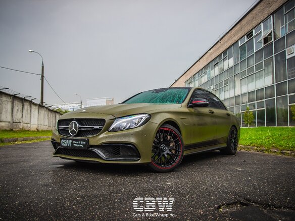 2016 Mercedes-Benz C-Класс AMG 63 AMG S IV (W205), зелёный - вид 5