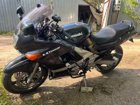 1994 Kawasaki ZZR 400, чёрный, 220000 рублей, вид 2