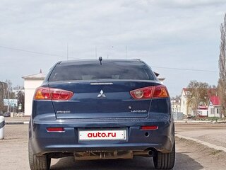 2008 Mitsubishi Lancer X, синий, 600000 рублей, вид 3