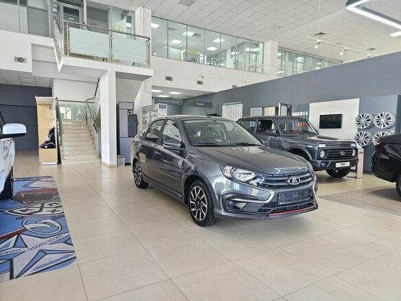 2026 Lada (ВАЗ) Granta Sportline I Рестайлинг, серый, 1429000 рублей - вид 1