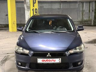 2007 Mitsubishi Lancer X, синий, 630000 рублей, вид 3