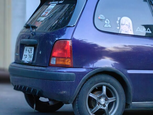 1998 Honda Logo, фиолетовый, 430000 рублей - вид 18