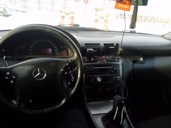 2002 Mercedes-Benz C-Класс 180 II (W203), синий, 550000 рублей - вид 15