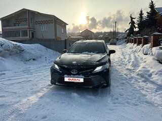2020 Toyota Camry VIII (XV70), чёрный, 3500000 рублей, вид 5