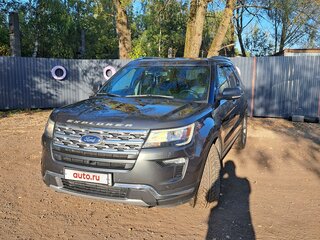 2018 Ford Explorer V Рестайлинг 2, серый, 3100000 рублей, вид 1