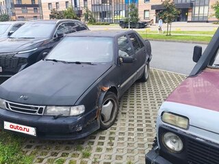 1995 Saab 9000 I Рестайлинг, чёрный, 129000 рублей, вид 1
