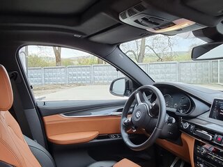2019 BMW X6 40d II (F16), голубой, 5100000 рублей, вид 5
