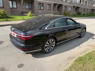 2021 Audi A8 50 TDI IV (D5), чёрный, 7150000 рублей, вид 4