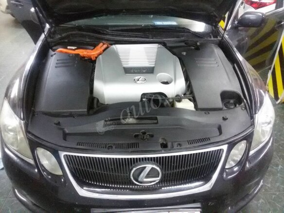 2006 Lexus GS 450h III, чёрный - вид 5