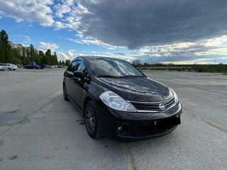 2012 Nissan Tiida I Рестайлинг, коричневый, 849000 рублей, вид 3