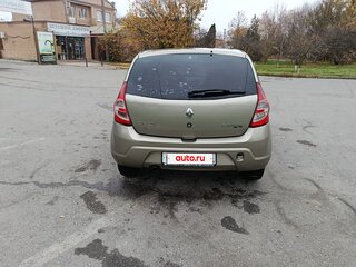 2012 Renault Sandero I, бежевый, 430000 рублей, вид 3