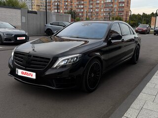 2016 Mercedes-Benz S-Класс 350 CDI BlueTEC Long 9G-TRONIC VI (W222, C217), чёрный, 3100000 рублей, вид 2
