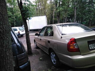 2006 Hyundai Accent ТагАЗ II, бежевый, 720000 рублей, вид 4