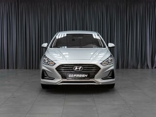 2018 Hyundai Sonata VII (LF) Рестайлинг, серебристый, 1769000 рублей, вид 3