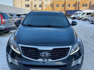 2012 Kia Sportage III, чёрный, 1820000 рублей, вид 1