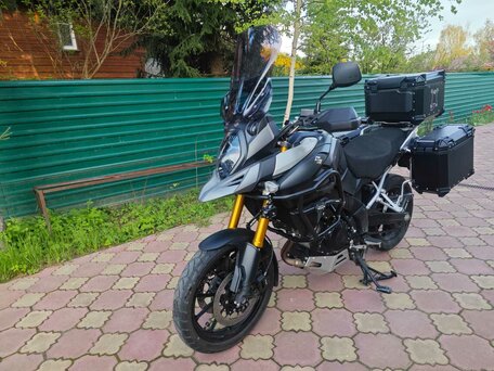 2016 Suzuki V-Strom 1000, серый, 1150000 рублей, вид 1