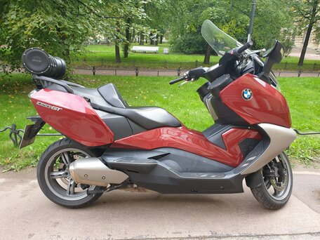 2012 BMW C 650 GT, красный, 389000 рублей, вид 3