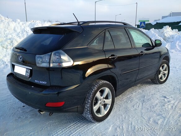 2005 Lexus RX 330 II, чёрный - вид 21