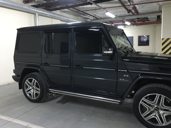 2004 Mercedes-Benz G-Класс 500 II (W463), чёрный