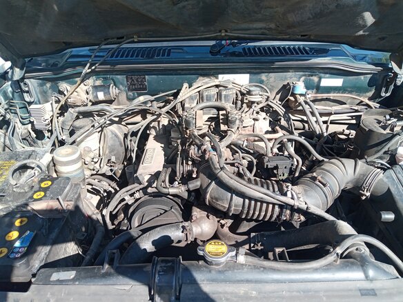 1997 Isuzu Bighorn II, зелёный, 550000 рублей - вид 9