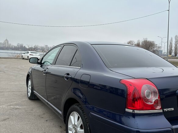 2008 Toyota Avensis II Рестайлинг, синий, 895000 рублей - вид 5