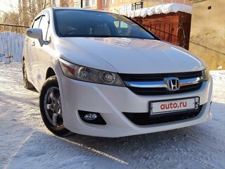 2009 Honda Stream II Рестайлинг, белый, 1243000 рублей, вид 2