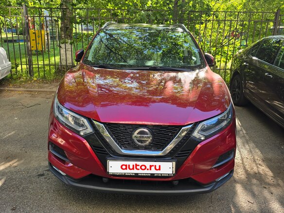 2019 Nissan Qashqai II, красный - вид 1