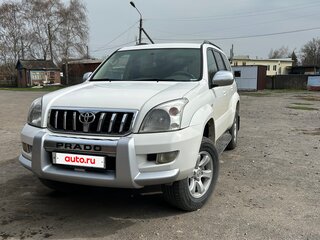 2003 Toyota Land Cruiser Prado 120 Series, белый, 1540000 рублей, вид 3
