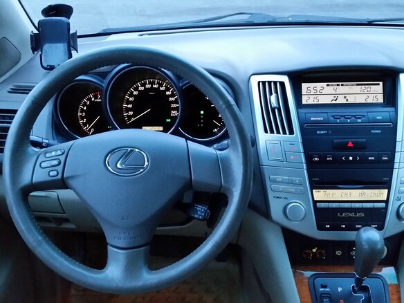 2006 Lexus RX 350 II Рестайлинг, голубой