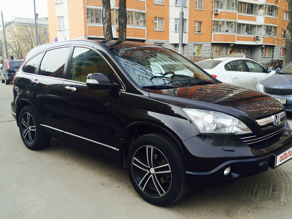 2008 Honda CR-V III, коричневый - вид 2
