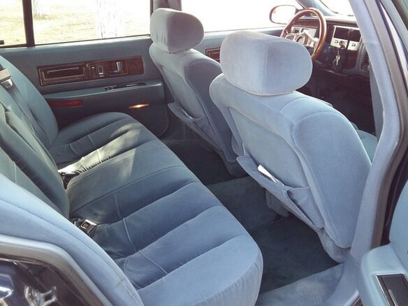 1994 Cadillac Fleetwood II, голубой - вид 13