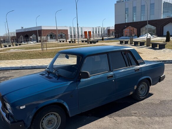 2008 Lada (ВАЗ) 2107, синий, 125000 рублей - вид 6