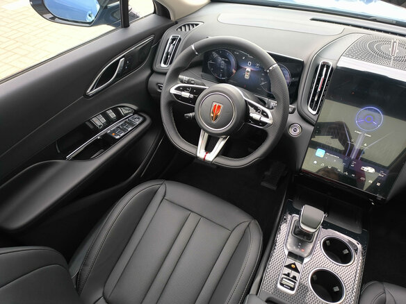 2025 Hongqi HS3, голубой - вид 13