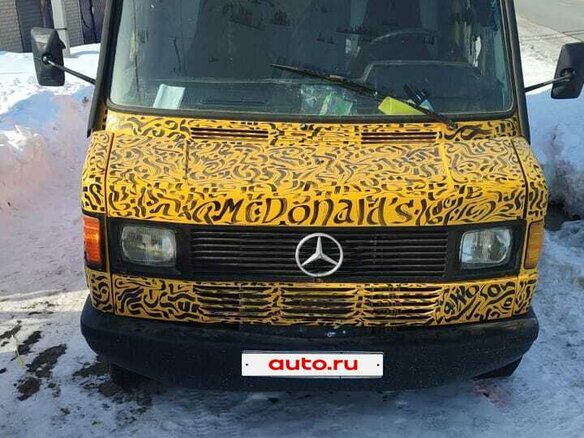 1995 Mercedes-Benz T1, жёлтый - вид 6