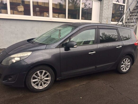 2009 Renault Scenic Grand III, серый - вид 2