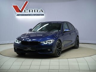 2017 BMW 3 серии 318i VI (F3x) Рестайлинг, синий, 1950000 рублей, вид 1