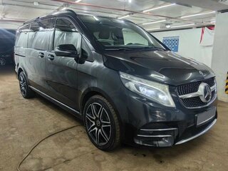 2021 Mercedes-Benz V-Класс Long 220 d длинный III (W447) Рестайлинг, чёрный, 5750000 рублей, вид 3