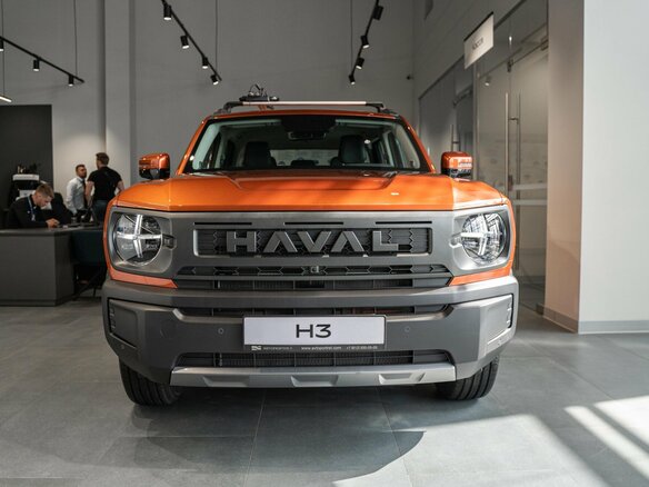2026 Haval H3 I Рестайлинг, оранжевый - вид 2