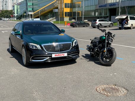 2017 Mercedes-Benz Maybach S-Класс 400 I (X222), чёрный, 6500000 рублей, вид 5