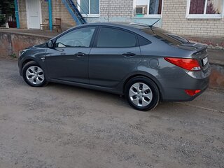 2014 Hyundai Solaris I Рестайлинг, серый, 980000 рублей, вид 4