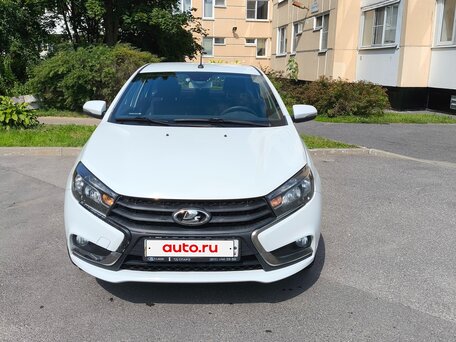 2018 Lada (ВАЗ) Vesta I, белый, 690000 рублей, вид 3