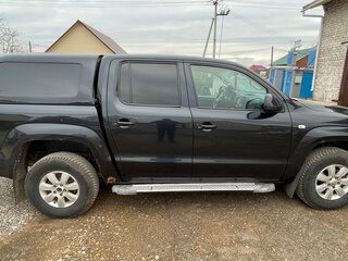 2012 Volkswagen Amarok Double Cab part-time I, чёрный, 800000 рублей, вид 4
