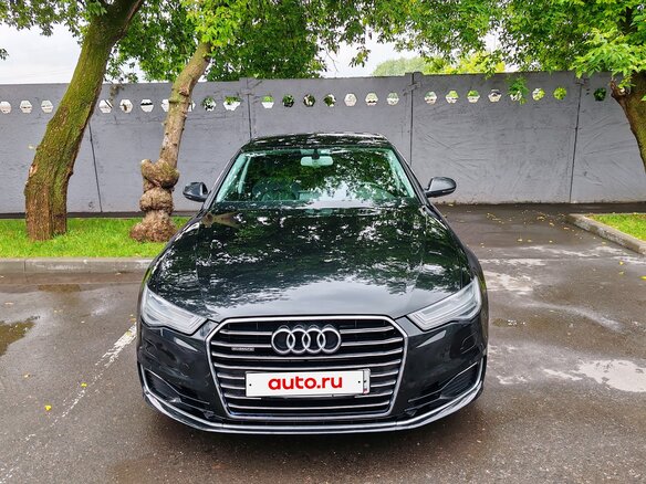 2016 Audi A6 IV (C7) Рестайлинг, чёрный, 2500000 рублей