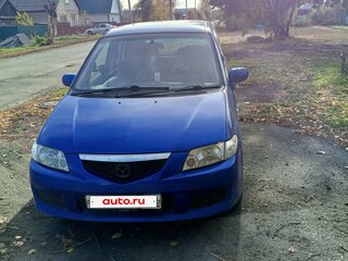 2003 Mazda Premacy I (CP), синий, 370000 рублей, вид 1