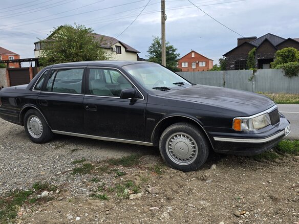 1990 Lincoln Continental VIII, чёрный, 300000 рублей - вид 1