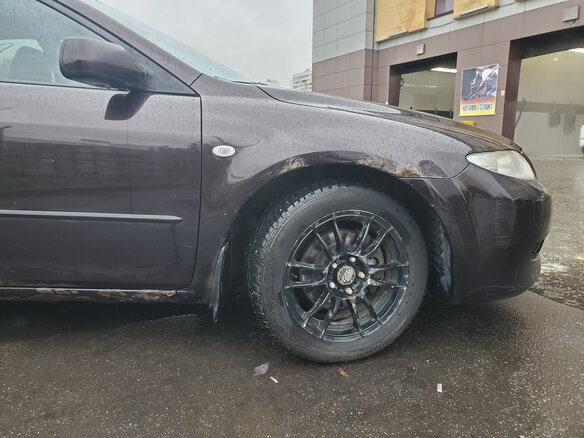 2005 Mazda 6 I (GG), фиолетовый, 245000 рублей - вид 13