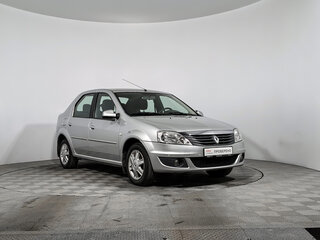 2013 Renault Logan I Рестайлинг, серый, 460000 рублей, вид 3