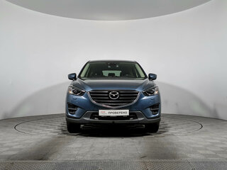 2016 Mazda CX-5 I Рестайлинг, голубой, 1890000 рублей, вид 2